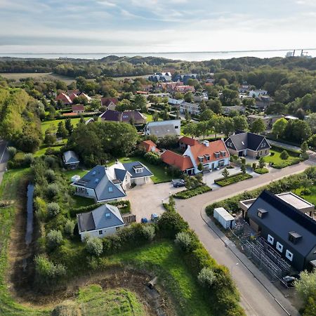 Luxe prive-kamer - studio in villa aan zee, Dishoek Buitenkant foto